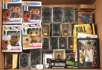 Lot 431 - Funko Pop!; Eagle Moss & Others - Mixed Group of TV & Film Related Items.