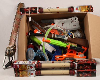 Lot 435 - Children's Toy Guns, Weapons & Other Items.