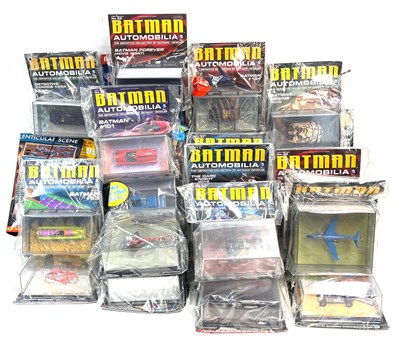 Lot 439 - Eaglemoss Batman Automobilia The Definitive Collection of Batman Die-cast vehicles x 33 MISP