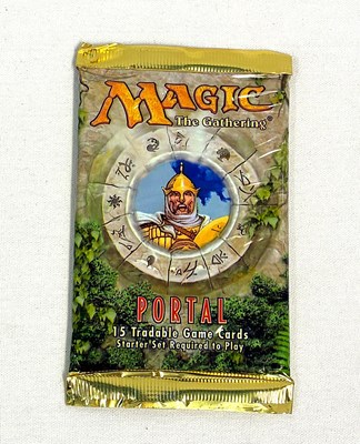 Lot 589 - Magic the Gathering Portal Booster Pack New Factory Sealed