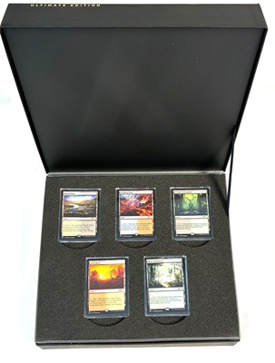 Lot 588 - Magic The Gathering Secret Lair Ultimate Edition Enemy Fetch Lands