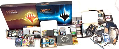 Lot 586 - Huge Quanity of Bulk Magic The Gathering Cards, Deck Boxes and Anthologys