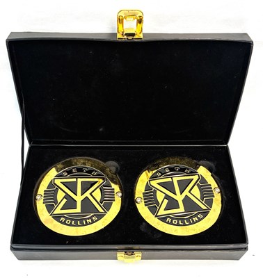 Lot 475 - WWE Wrestling Seth Rollins V1 Side Plate set MIB
