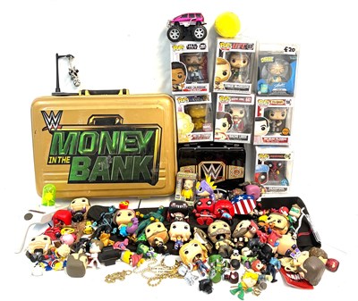 Lot 477 - Large selection of TV & Film and Wrestling related collectables