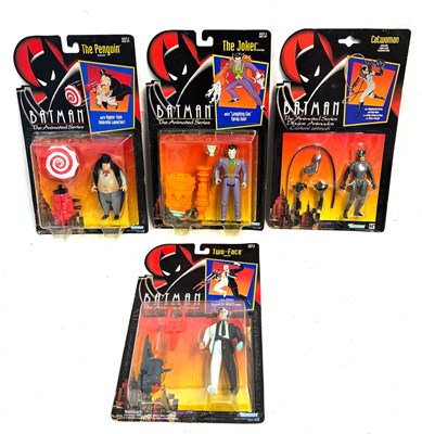 Lot 481 - Kenner Batman The Animated Series figures x 4 MISP
