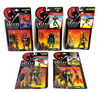Lot 484 - Kenner Batman The Animated Series figures x 5 MISP