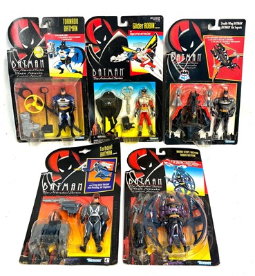 Lot 486 - Kenner Batman The Animated Series figures x 5 MISP