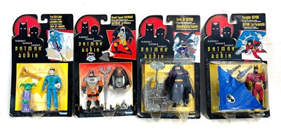 Lot 488 - Kenner The Adventures of Batman & Robin figures x 4 MISP