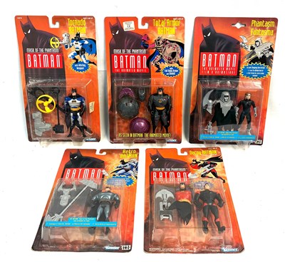 Lot 494 - Kenner Batman The Animated Movie figures x 5 MISP