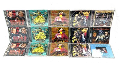 Lot 500 - Hammer House of Horror Movie Soundtrack CD's x 15 MISP