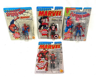 Lot 502 - Toy Biz Marvel Super Heroes figures x 4 MISP