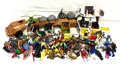 Lot 503 - Large selection of 3 3/4" action figures, GI-Joe, Action Force, Thundercats, Power Rangers