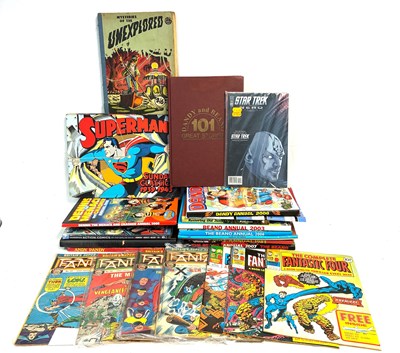 Lot 510 - Selection of TV & Film and Comic Related Books, Annuals & Graphic Novels