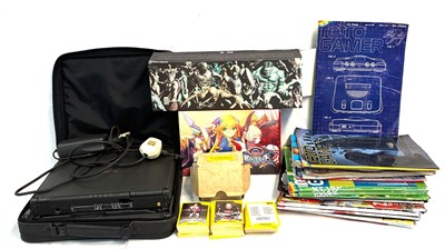 Lot 511 - Compaq Armada 4130T Laptop Computer, Trading Cards and Gaming Magazines