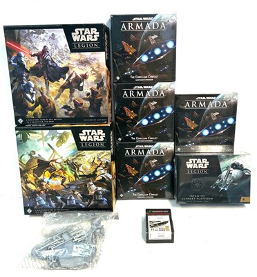 Lot 512 - Selection of Fantasy Flight Star Wars Table Top Miniature Game sets MIB (some sealed)