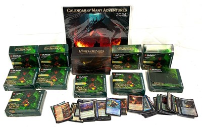 Lot 515 - Large selection of Lord of the Rings Magic The Gathering Trading Cards