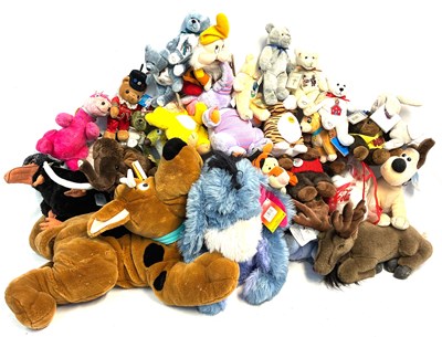 Lot 523 - Large selection of TV & Film related Plush toys