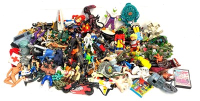 Lot 529 - Large selection of TV & Film related action figures Aliens, Star Wars, TMNT etc