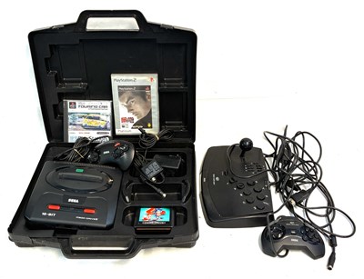 Lot 530 - Sega Mega Drive 2 & Sega Saturn video games consoles