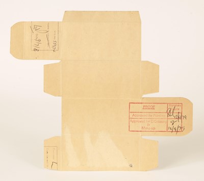 Lot 376 - Matchbox Superfast Bowater's UN-RELEASED PRINTERS PROOF "NEW" TYPE L BOX FOR 16b PONTIAC TRANS AM