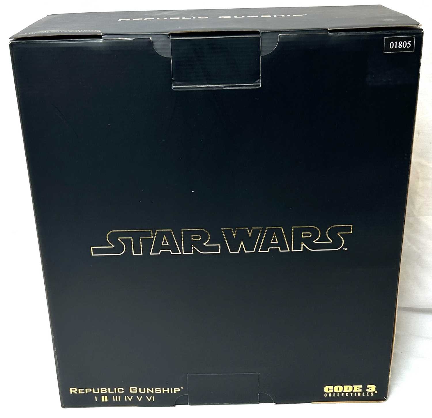 Lot 444 - Code 3 Collectibles Star Wars Republic Gunship Model