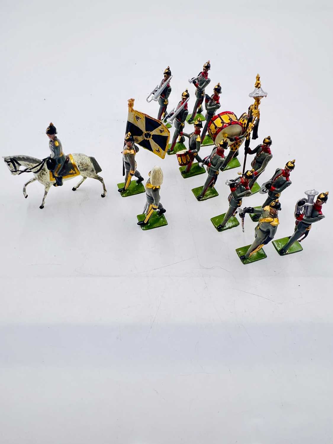 Lot 18 - Britains - In the Style of Paris Office - German Infantry Band [1915]