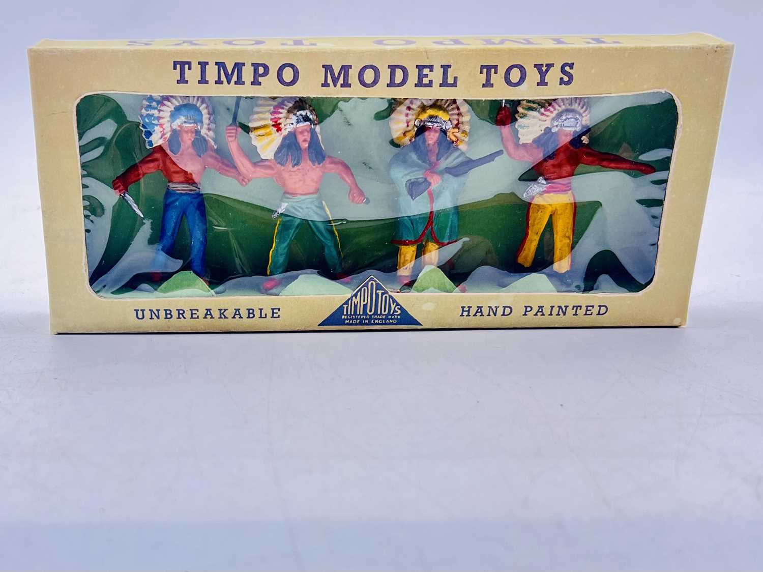 Lot 53 - Timpo Solids - Set Ref: 210 / 1 - Cowboys & Indians Range, circa, 1958