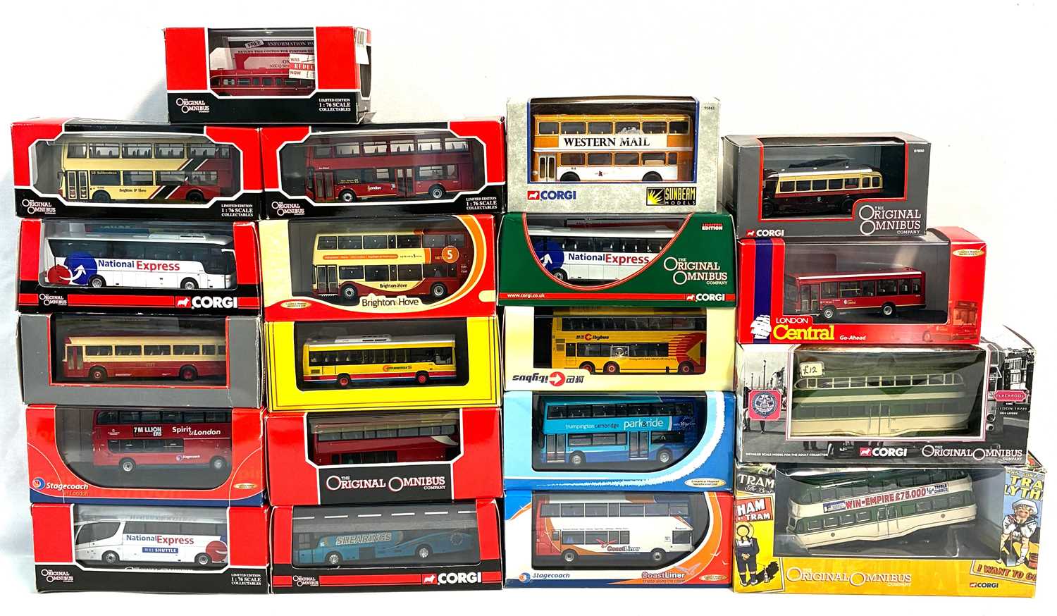 Lot 84 - Corgi Original Omnibus & Creative master - Mixed Group of Buses & Trams.