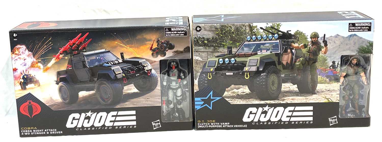 Lot 22 - Hasbro GI Joe Classified Series 6" figure & vehicle sets x 2 MISP