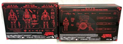 Lot 24 - Hasbro GI Joe Classified Series 6" figure sets x 2 MIP 1 sealed