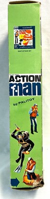 Lot 61 - Palitoy vintage Action Man Action Sailor (1966) black hair MIB