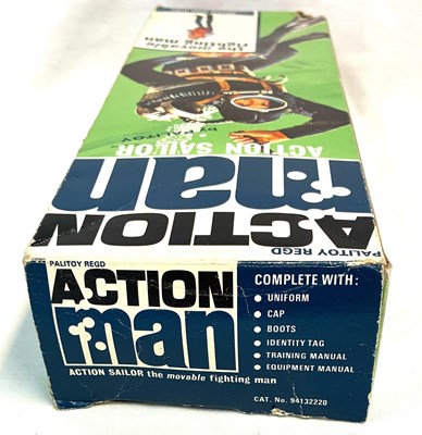 Lot 61 - Palitoy vintage Action Man Action Sailor (1966) black hair MIB