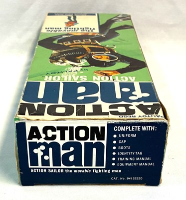 Lot 62 - Palitoy vintage Action Man Action Sailor (1966) blonde hair MIB