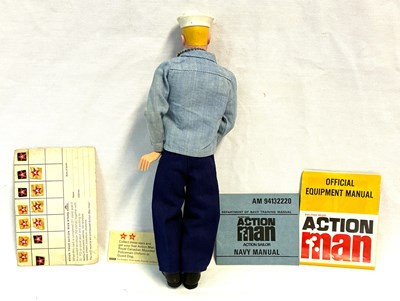 Lot 62 - Palitoy vintage Action Man Action Sailor (1966) blonde hair MIB